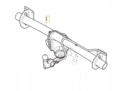 Складная электрический фаркоп volvo xc6018 - 32351384