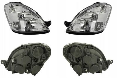 SS3080090E фара фара iveco daily 06 - 11 л п tyc
