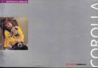 Toyota corolla e - 11 97 - 99 instrukcji obsługi