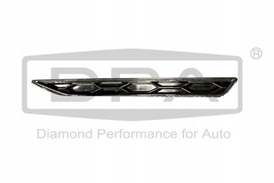 88071889302 решётка бампера передняя л низ audi q3 15 - 18