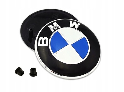 Эмблема значек логотип bmw 82mm e30 e34 e38 e39 e46 e53 e83 e60 e61defekt