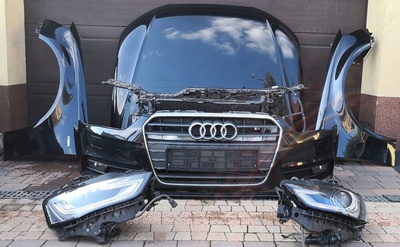 LZ9Y audi a4 b8 рестайлинг в сборе передняя капот бампер в цвет oryginalny lakie
