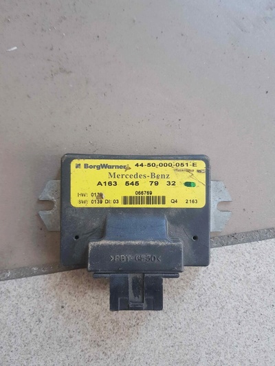 A1635457932 Блок управления раздаточной коробки Mercedes ML W163 2003 ,A1635455032,,A1635450132