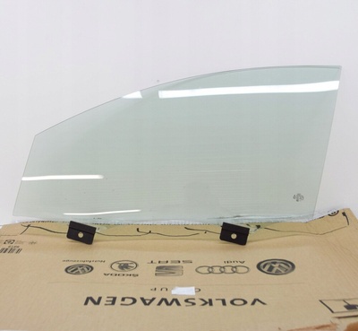 4L0845021B new audi q7 4l фронт left door window glass original