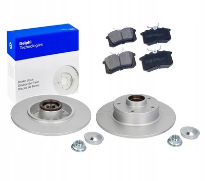 BG9230RSC тормозные диски колодки подшипники задняя renault megane iv delphi