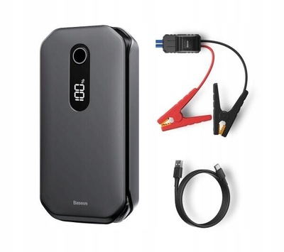 Powerbank стартер baseus crjs03 - 01 царь jump стартер 12000 mah чёрный