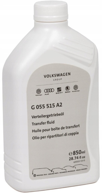 G055515A2 масляный кпп панели 850ml оригинал