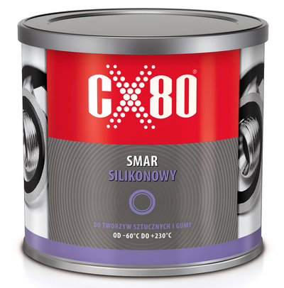 Cx80 smar silikonowy 500g bezbarwny для tworzyw гам