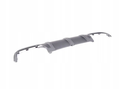 A2048854525 накладка диффузор бампера задняя мерседес w204 c amg