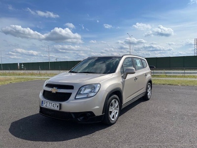 Chevrolet орландо , 1 , 8 бензин , 7 miejscowy , бежевый металлик
