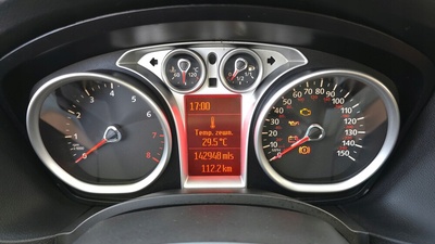 8V4T10849KK focus mk2 рестайлинг c - max mk1 fl kuga i спидометр большой дисплей 2011 r . бензин