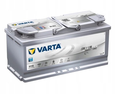 605901095D852 аккумулятор varta silverd agm 12v 105ah 950a п h15