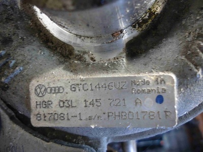 03L145721A Турбина Audi A4 B8 рестайлинг (2011—2015) 2011