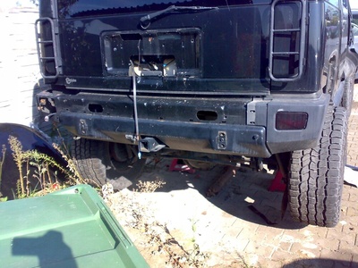 2006R hummer h2 2006 год . бампер заднего задняя идеальный