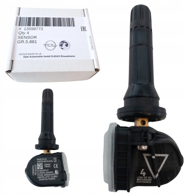 Датчик давления tpms opel insignia а astra j zafira c мокко карл corsa