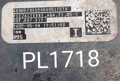 80F807319 Юбка бампера заднего Audi Q5 II (2016—2020) 2020