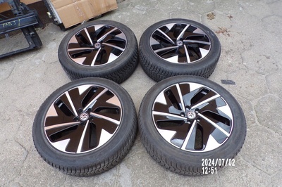 Колёсные диски шины volkswagen tiguan ii 235 / 50 / 19 hankook 2022r 7.5mm