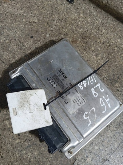 4D0907551 Блок управления двигателем 2.8i 30V , 193л.с , BOSCH. ACK , 5МКПП , передний привод. Audi A6 4B/C5 1999 ,0261204214,0261204215