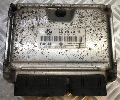 038906012HA skoda октавия i 1.9 tdi блок управления двигателя