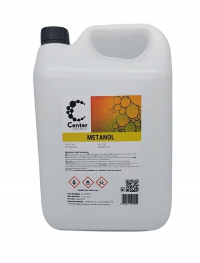 Metanol 5l alkohol metylowy - только для firm