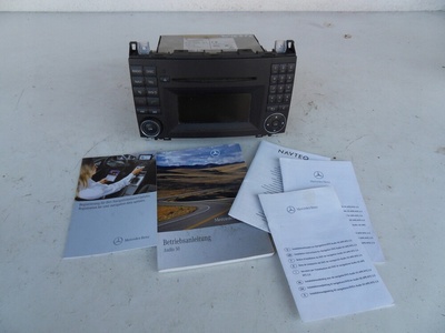 A1698708694 мерседес a - klasa w169 рестайлинг 08 - 12 оригинальные радио компакт - диск навигация