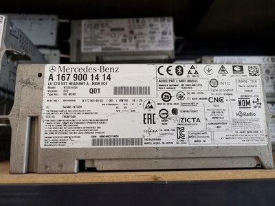 A1679001414 навигация радио мерседес w167 w177 европа high carplay androidauto код евро