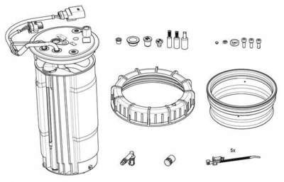 F01C600241 bosch f 01c 600 241 отопление , бачёк форсунки м