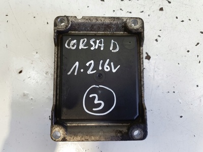 55557933 opel corsa d 1.2 16v блок управления двигателя блок управления 0261208940