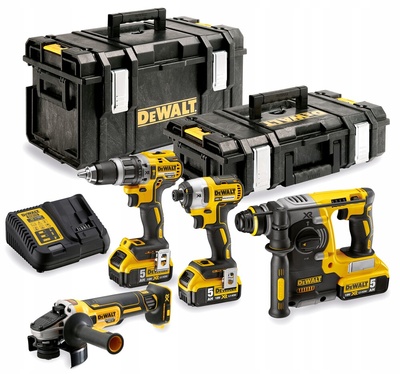 Dewalt комплект dch273 dcg405 dcd796 dcf887 3 aku