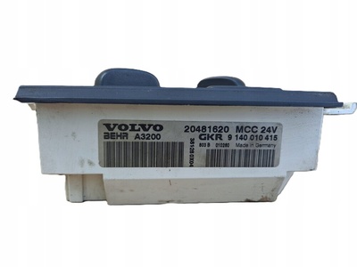 20516478 20481621 20481620 панель вентилятора кондиционер volvo fh / fm