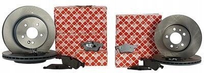 22927 febi тормозные диски колодки п т fiat браво ii stilo 257mm