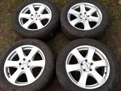 Колёсные диски алюминиевые 5x120 bmw x4 x5 шины зимние 255 / 55 r18 7mm !