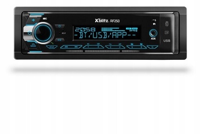 Радио автомобильные xblitz rf250 1 - din