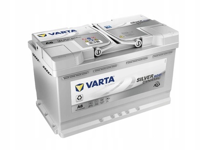 580901080D852 аккумулятор varta сильвер dynamic agm 12v 80ah 800a