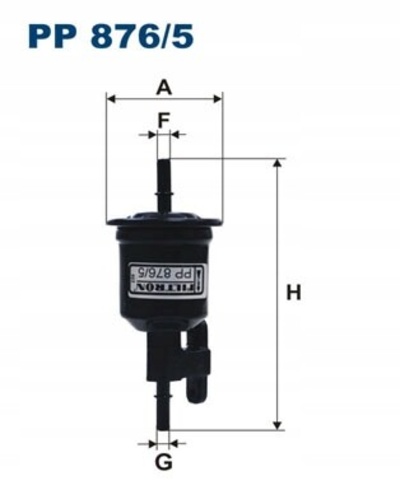 PP876 filtron пп 876 / 5 фильтр топлива