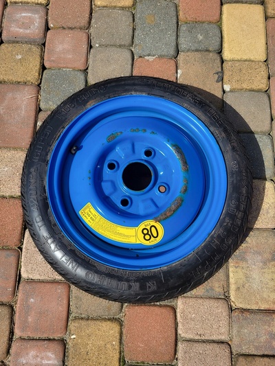 Колесо подъездные dojazdówka 3 , 5jx13 et 45 4x114.3 дэу матиз hyundai атос
