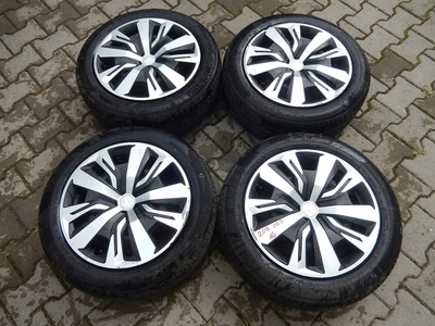 Колёса колёсные диски шины peugeot 208 ii 195 / 55 / 16 michelin 2023 lato