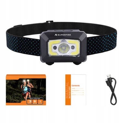 Фонарик лампочка стекло superfire x30 , 340lm , usb