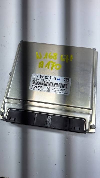 A6681530279 блок управления двигателя mercedes - benz а класса w168