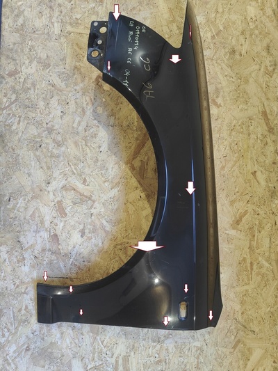 4F0821103F крыло передняя левый audi a6 c6 2004 - 2011