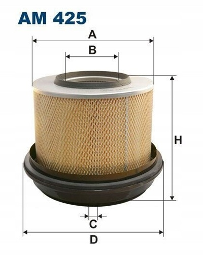 AM425 filtron am 425 фильтр воздушный
