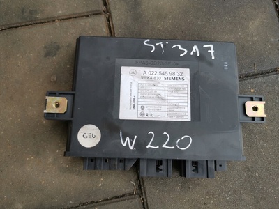 A0225459832 мерседес w221 блок блок управления keyless его
