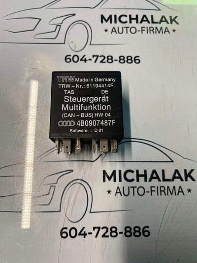 15068101224 реле блок multifunkcji 4b0907487f audi a6 c5 a3 s3 8l