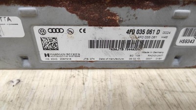 4F0035061D Блок радио AUDI Q7 2011