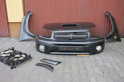 4354 toyota rav 4 03 - 05 капот бампер крыло полоса