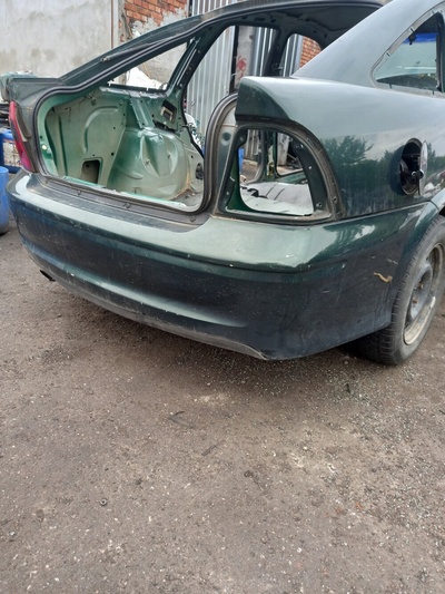 2002r бампер заднего polift opel vectra b 2.0 дизель hatchback l359