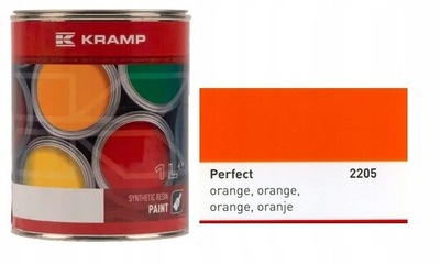 Лак краска perfect , оранжевый 1 л