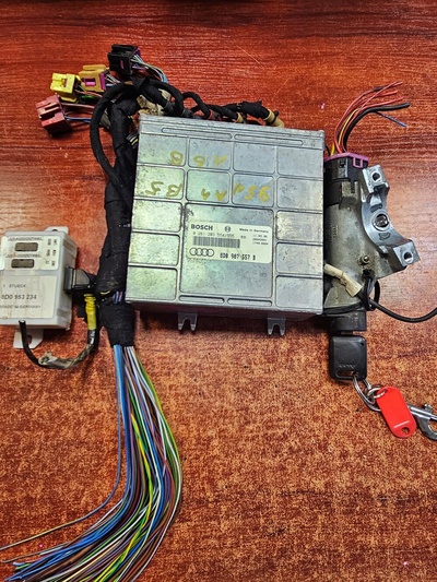 9401 audi a4 b5 94 - 01 1.6 b adp комплект стартовый иммобилайзер блок управления 8d0907557b