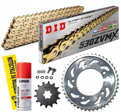 DID530ZVMXGG118 комплект napęd - owy suzuki gsx1300 b - king 2008 - 2012