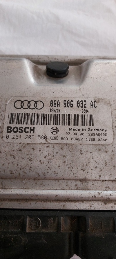 06A906032AC блок управления audi a3 8l 1.8t aqa без иммобилайзер